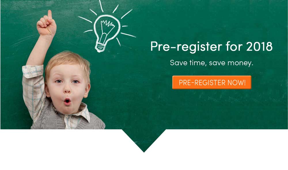 Preregister now to save time and money