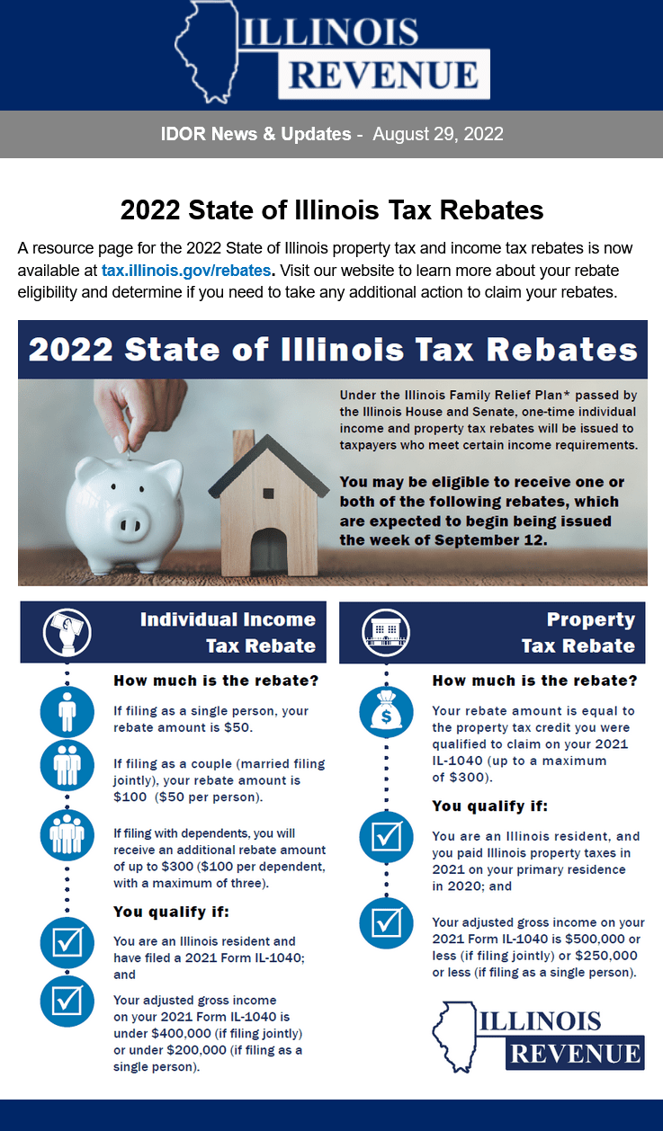 Income Tax Rebate News