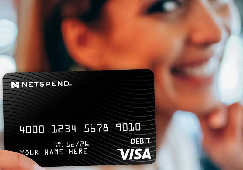 Obtenga su reembolso de impuestos hasta 5 días más rápido* con depósito directo en una tarjeta prepagada Netspend ® Visa ®.