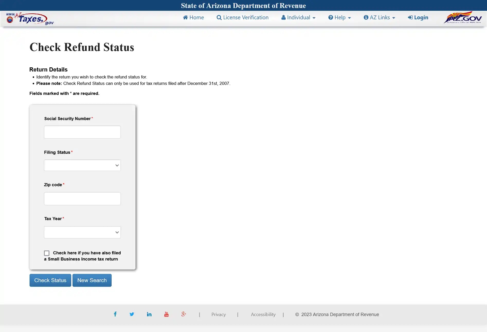 How to Track Your Arizona State Tax Refund AZTaxes.gov