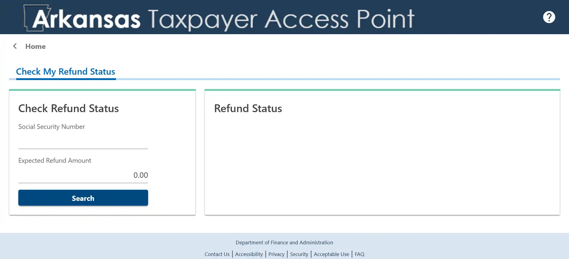 Check Your Arkansas State Refund Status Arkansas Tax Refund Online