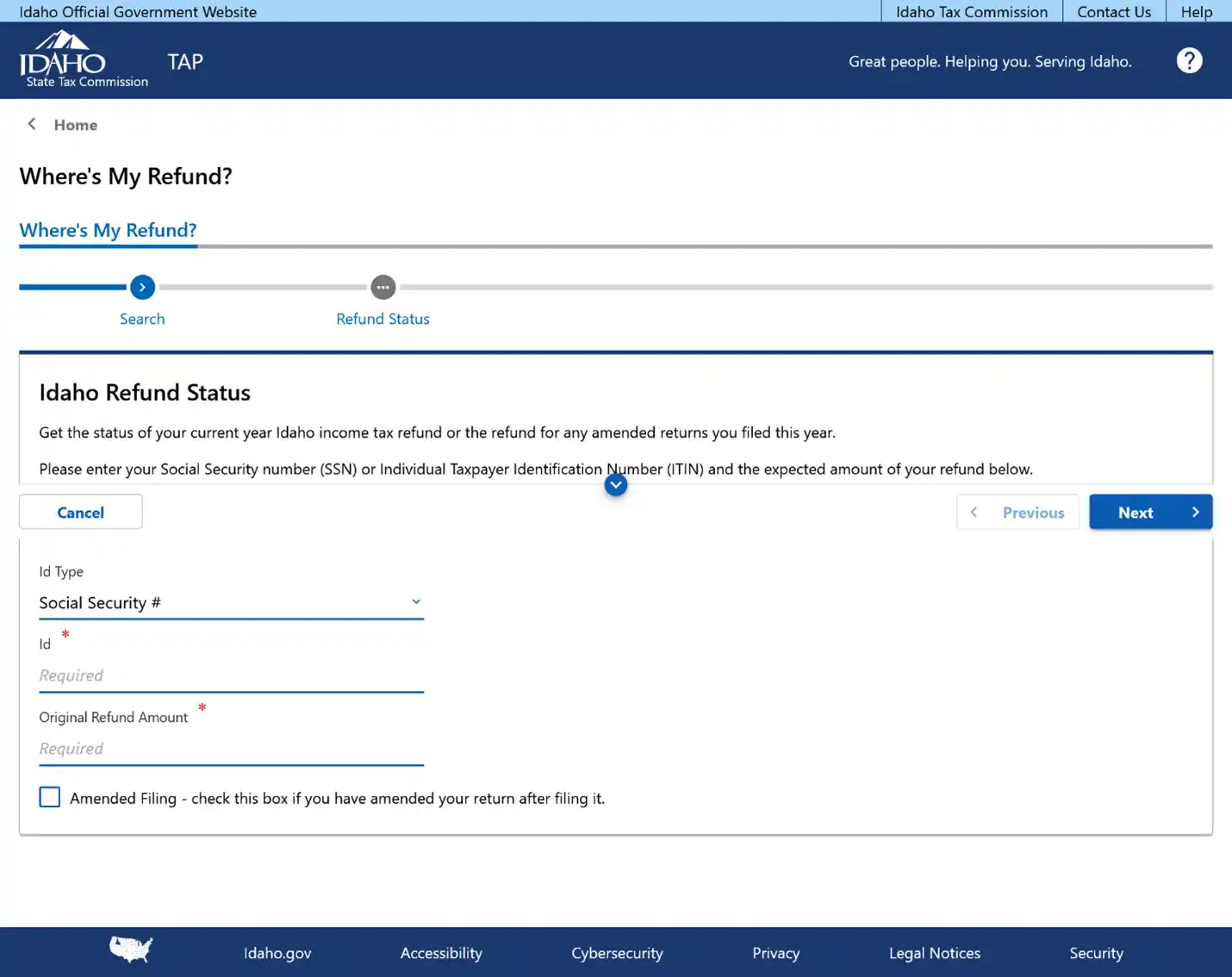 Check Idaho State Tax Refund Status Idaho Refund Tracker