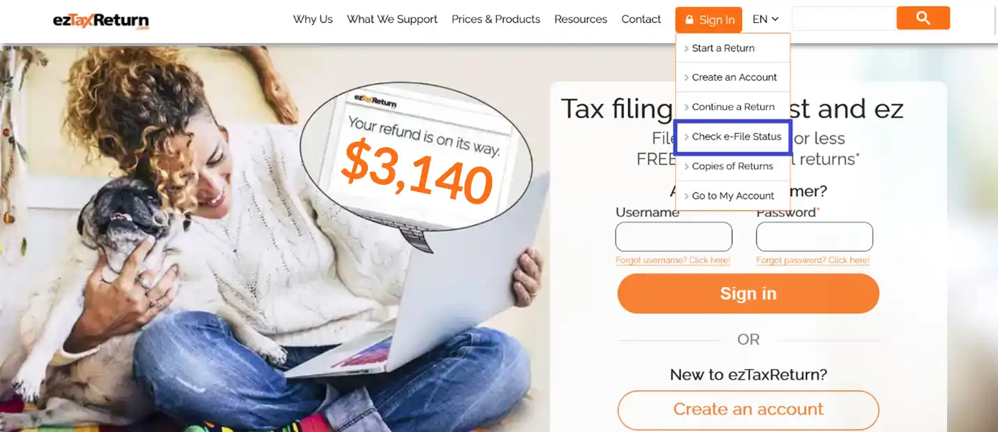 Track Your Tax Return Check Status on