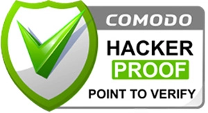 Comodo HackerProof security badge